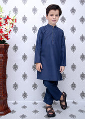 Blue Boys Kurta Trouser - wearmani