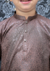 Brown Boys Kurta Trouser MKP-039 - wearmani