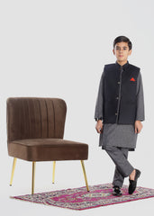 It's tailored to give a polished, elegant look and is often used in festive, cultural, or formal settings.