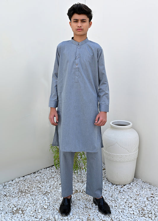 BLUE KID KURTA PAJAMA