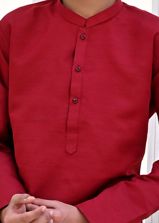 MAROON KURTA PAJAMA