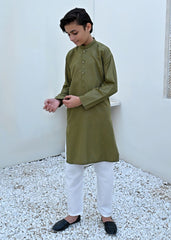 GREEN KURTA PAJAMA