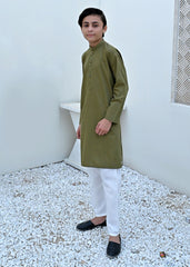 GREEN KURTA PAJAMA